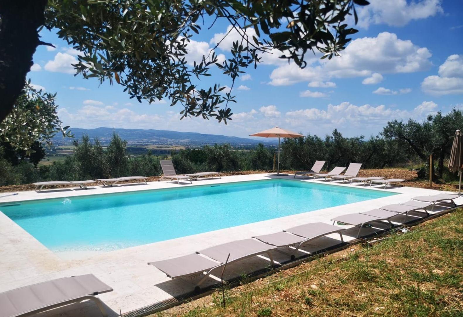 Agriturismo Villa Val D'Olivi Capodacqua  Exteriör bild